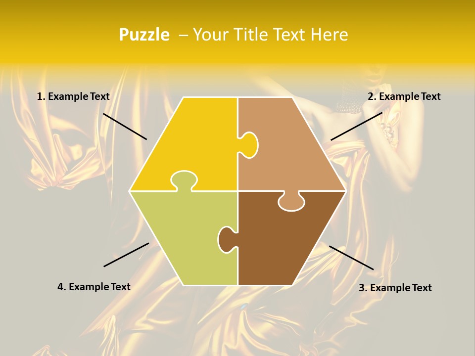 Bead Woman Fashion PowerPoint Template