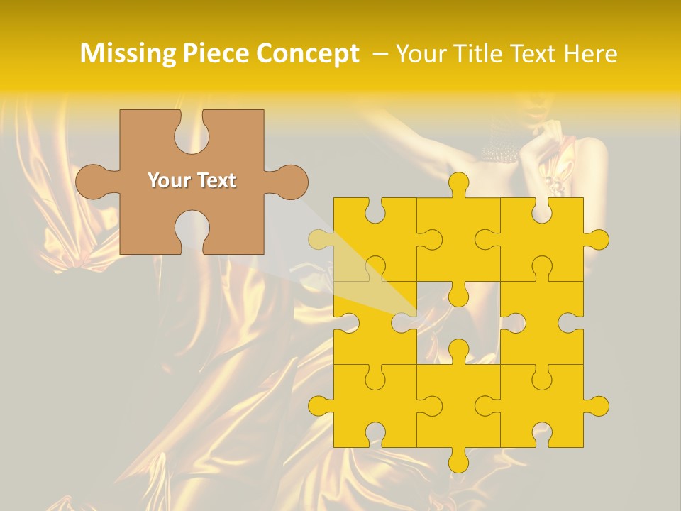 Bead Woman Fashion PowerPoint Template