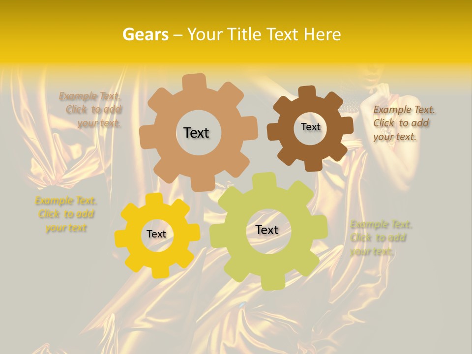 Bead Woman Fashion PowerPoint Template