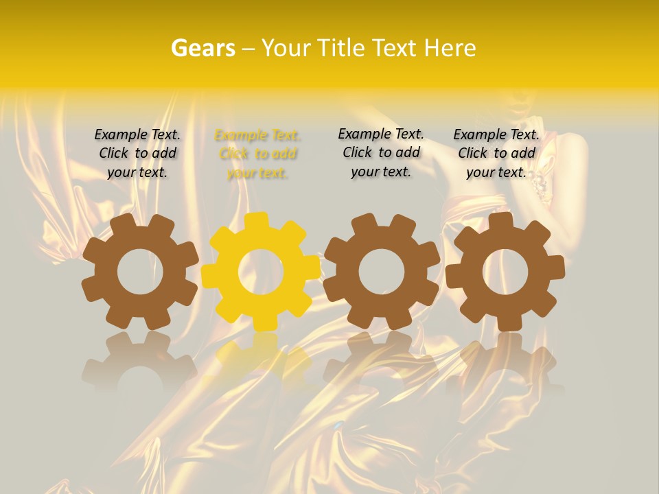 Bead Woman Fashion PowerPoint Template