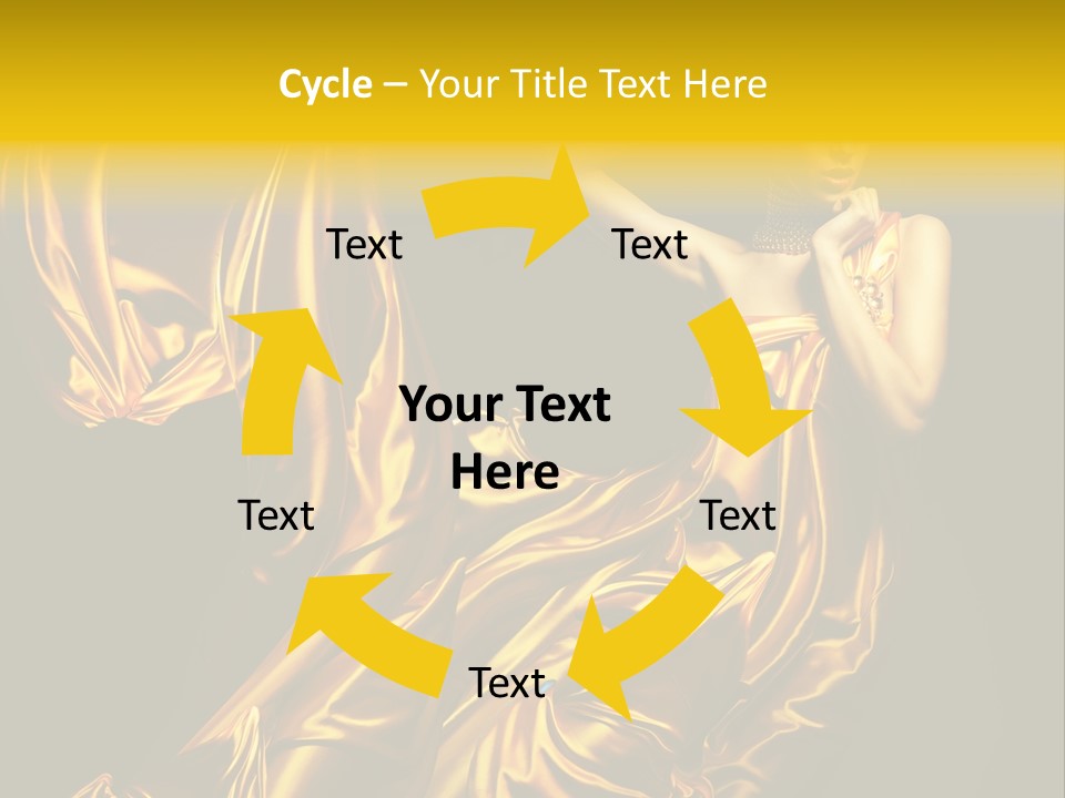 Bead Woman Fashion PowerPoint Template