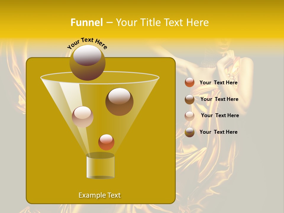 Bead Woman Fashion PowerPoint Template