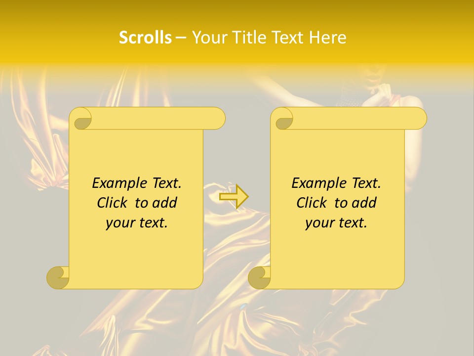 Bead Woman Fashion PowerPoint Template