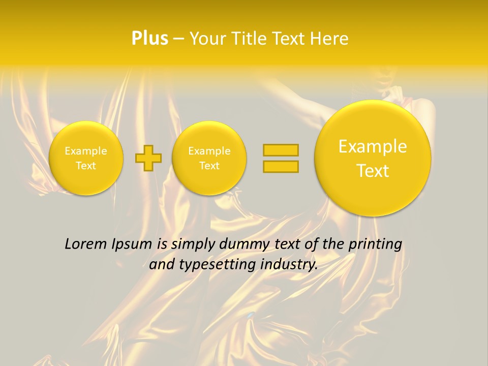 Bead Woman Fashion PowerPoint Template