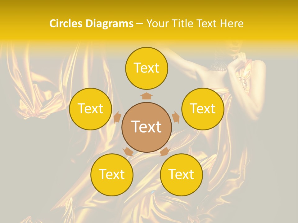 Bead Woman Fashion PowerPoint Template