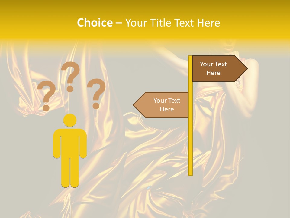 Bead Woman Fashion PowerPoint Template