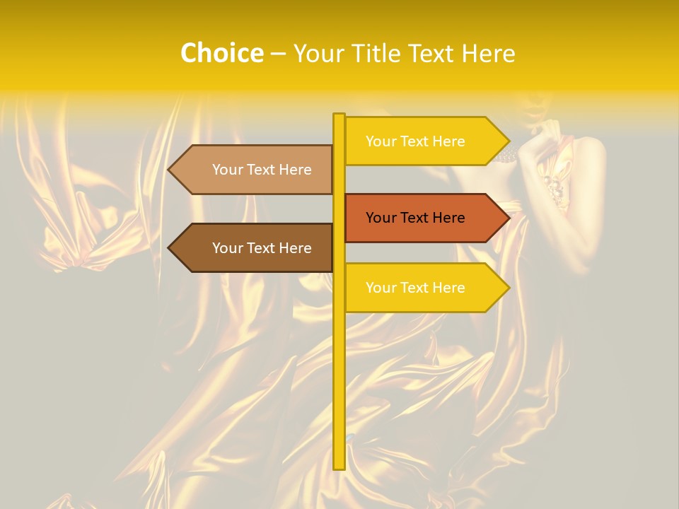 Bead Woman Fashion PowerPoint Template