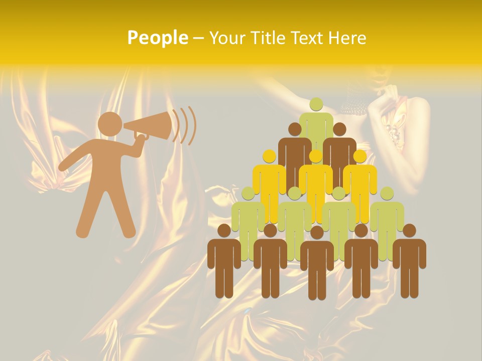 Bead Woman Fashion PowerPoint Template