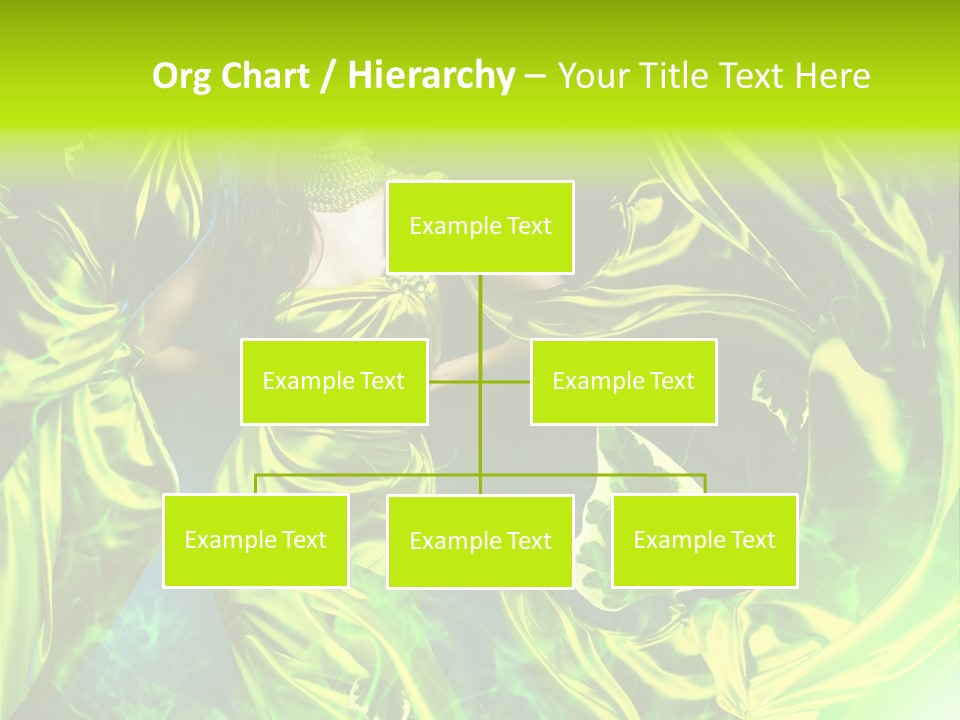 Drapery Sensual Golden PowerPoint Template