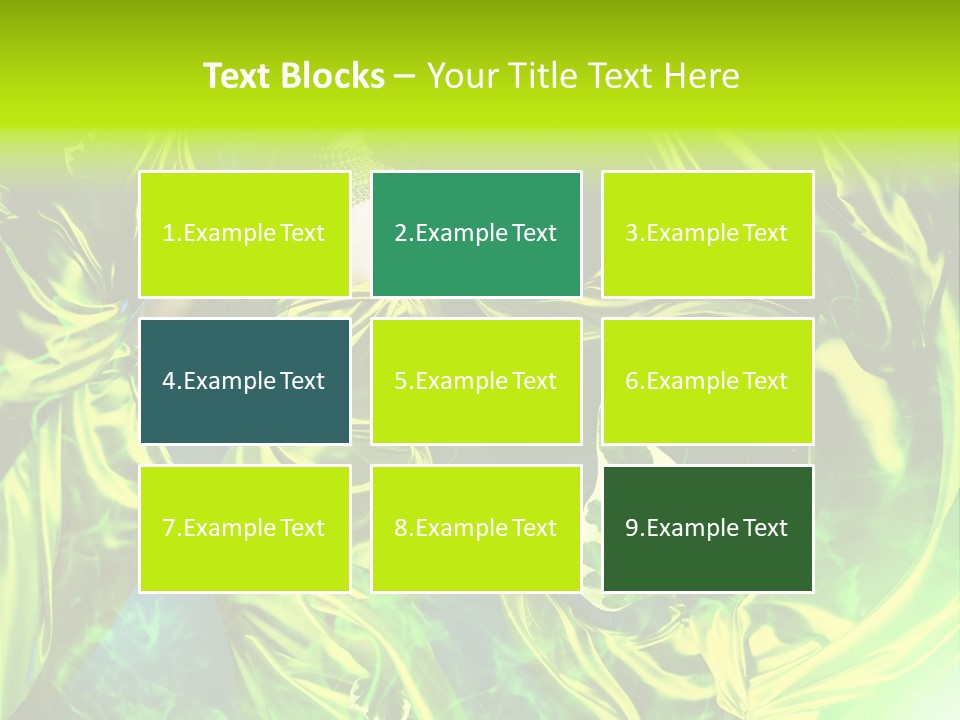 Drapery Sensual Golden PowerPoint Template