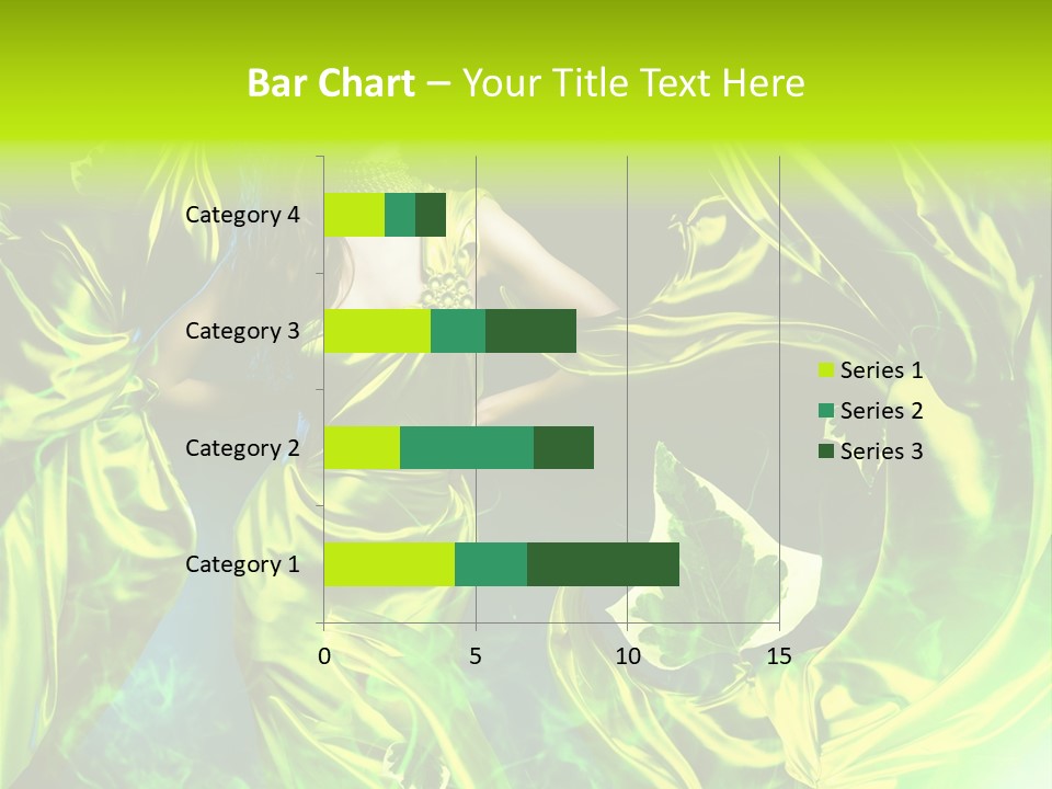 Drapery Sensual Golden PowerPoint Template