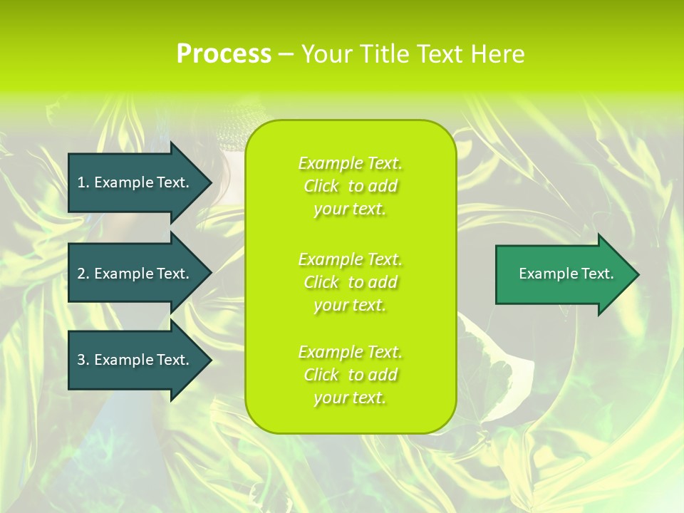 Drapery Sensual Golden PowerPoint Template