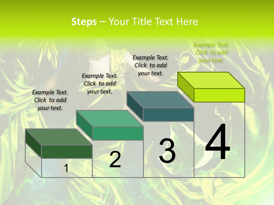 Drapery Sensual Golden PowerPoint Template