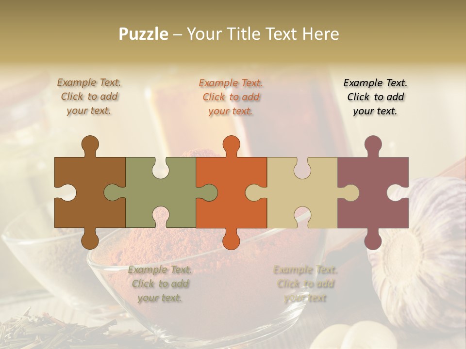 Recipe Chili Lemon PowerPoint Template