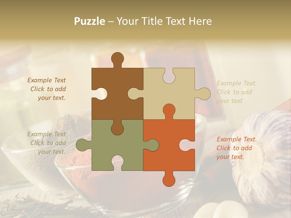 Recipe Chili Lemon PowerPoint Template