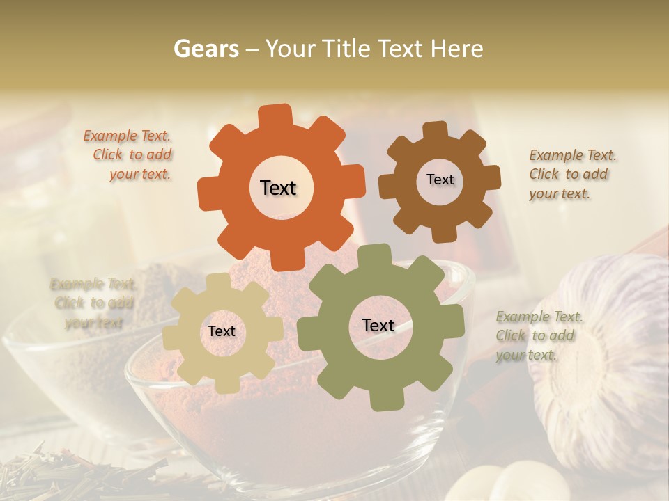 Recipe Chili Lemon PowerPoint Template