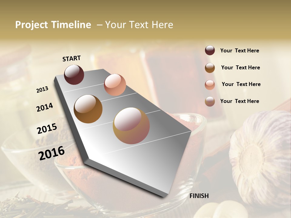 Recipe Chili Lemon PowerPoint Template