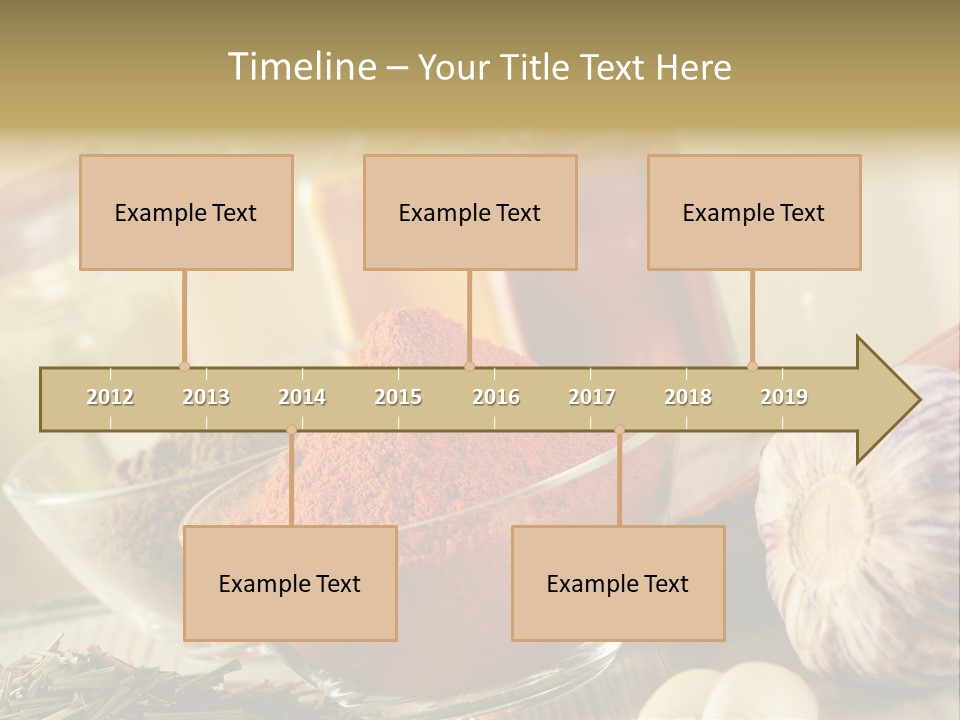 Recipe Chili Lemon PowerPoint Template