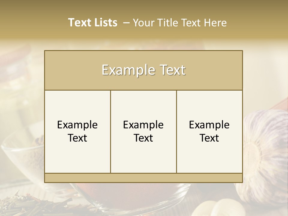 Recipe Chili Lemon PowerPoint Template
