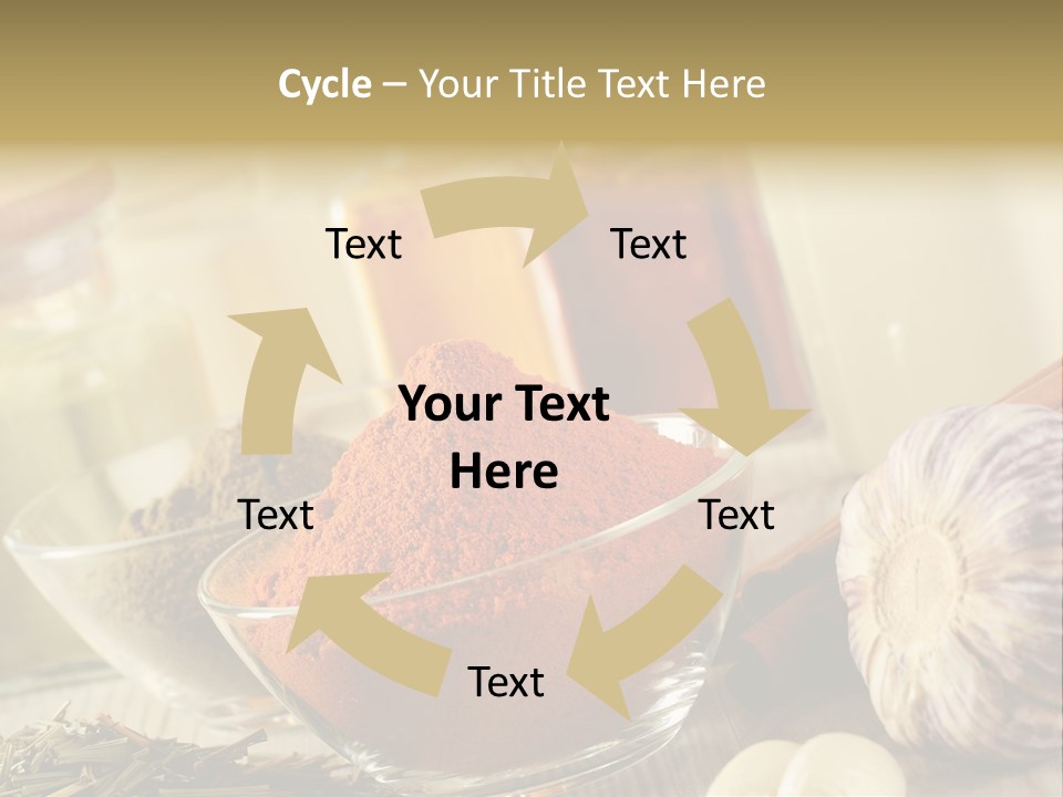 Recipe Chili Lemon PowerPoint Template
