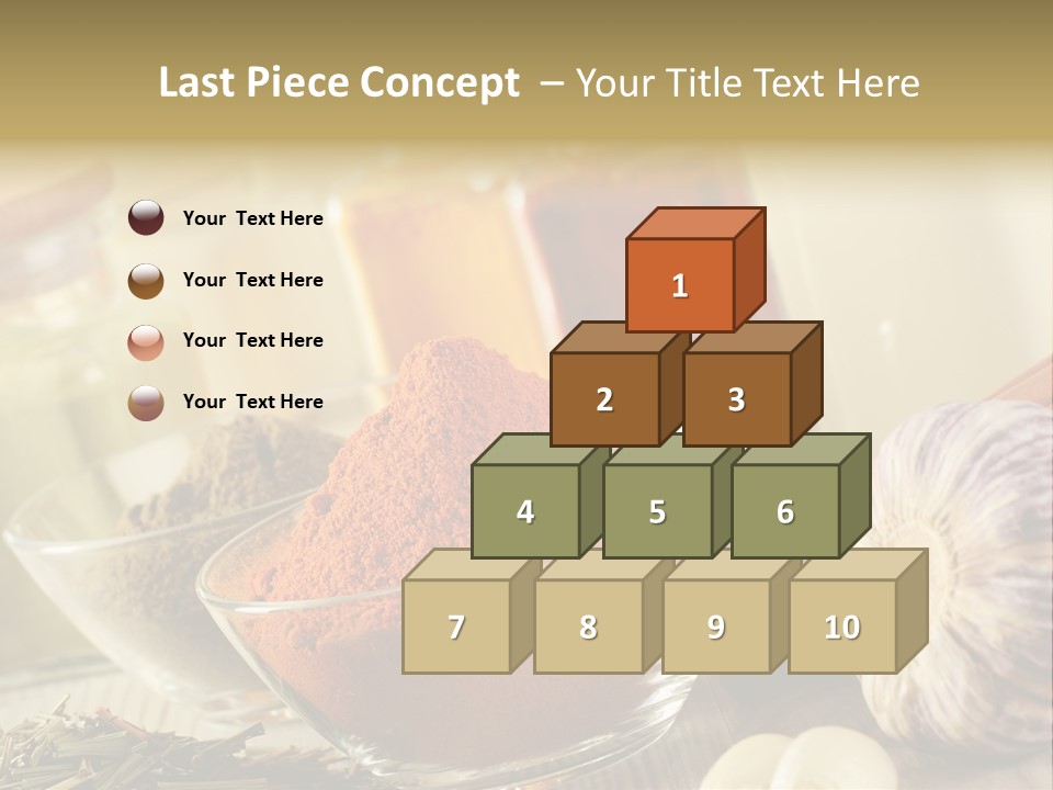 Recipe Chili Lemon PowerPoint Template