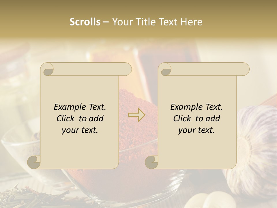 Recipe Chili Lemon PowerPoint Template