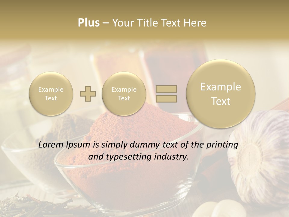 Recipe Chili Lemon PowerPoint Template