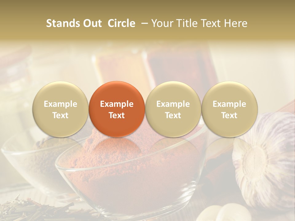 Recipe Chili Lemon PowerPoint Template