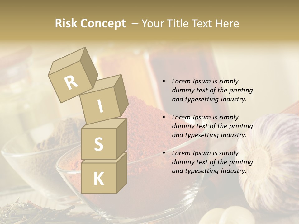 Recipe Chili Lemon PowerPoint Template