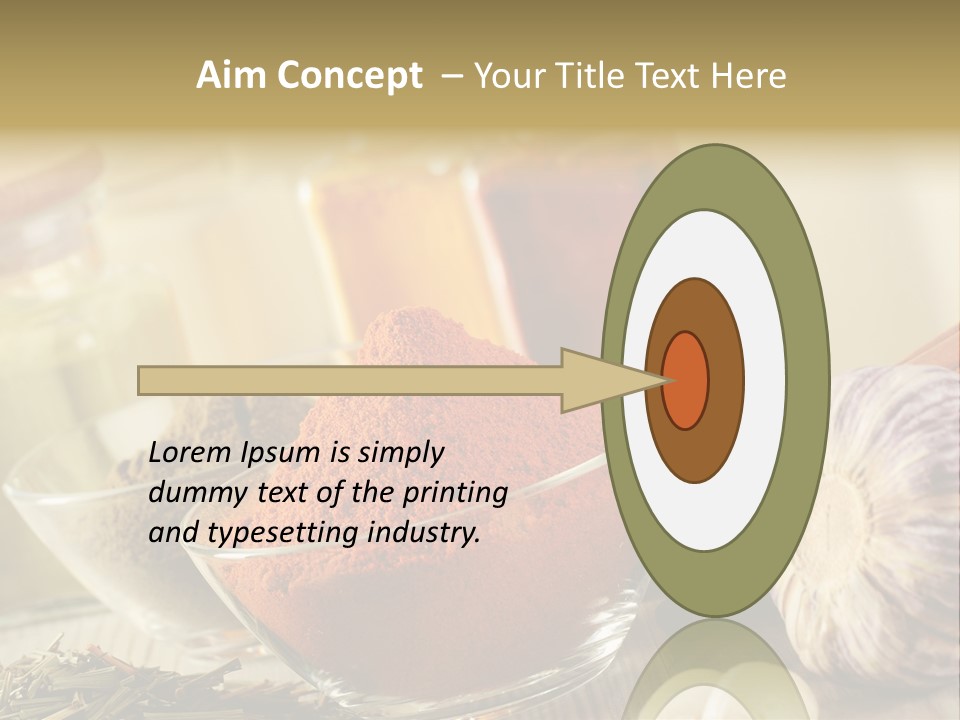 Recipe Chili Lemon PowerPoint Template