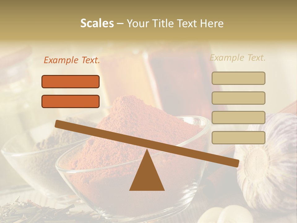 Recipe Chili Lemon PowerPoint Template