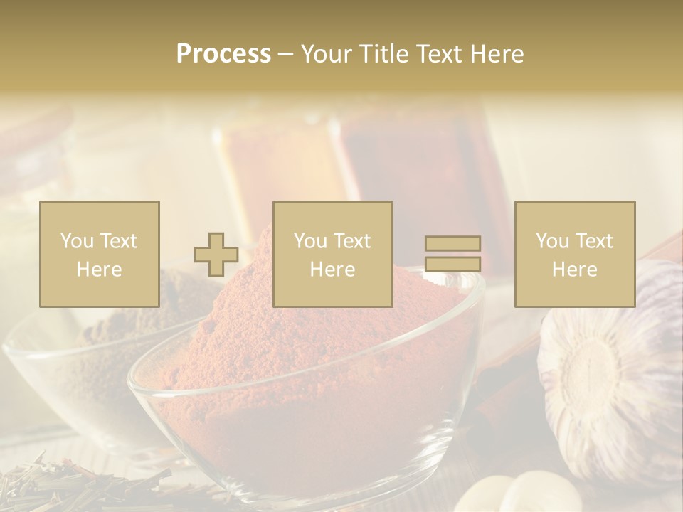 Recipe Chili Lemon PowerPoint Template