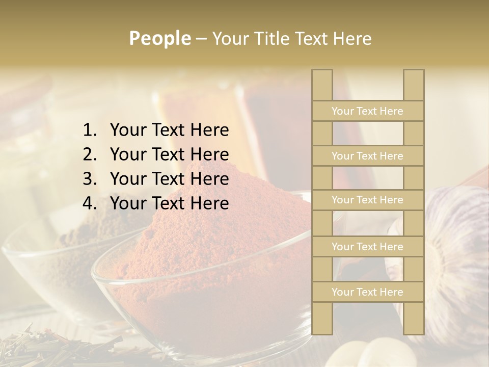 Recipe Chili Lemon PowerPoint Template