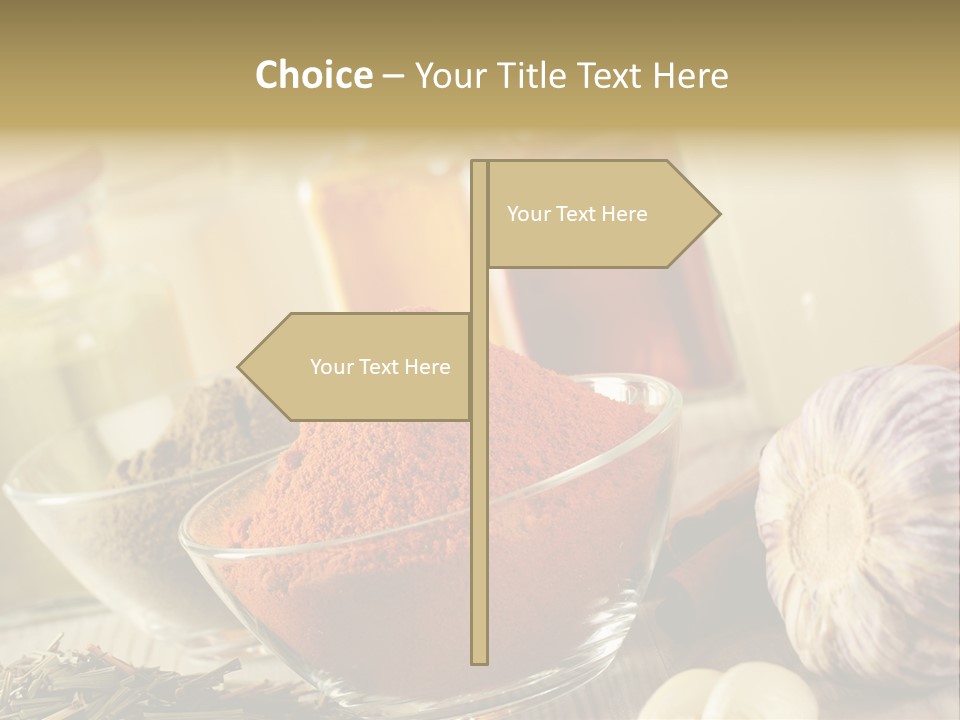 Recipe Chili Lemon PowerPoint Template