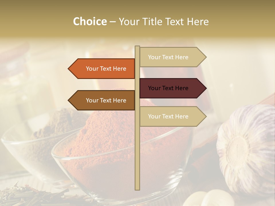 Recipe Chili Lemon PowerPoint Template