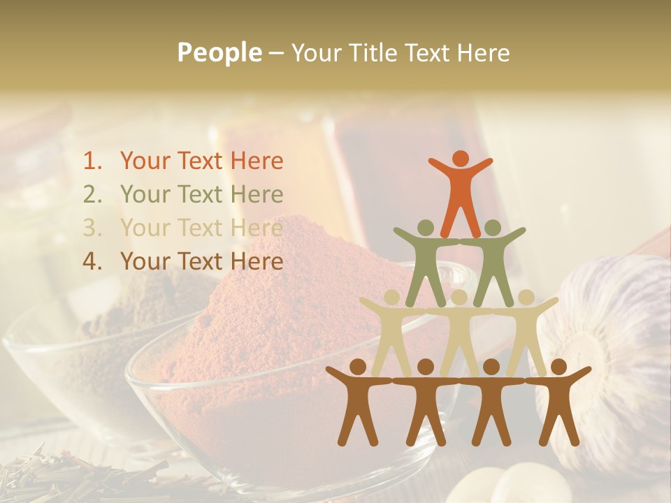 Recipe Chili Lemon PowerPoint Template