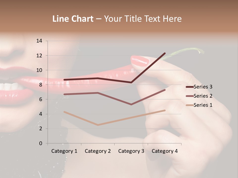 Portrait Bite Diet PowerPoint Template