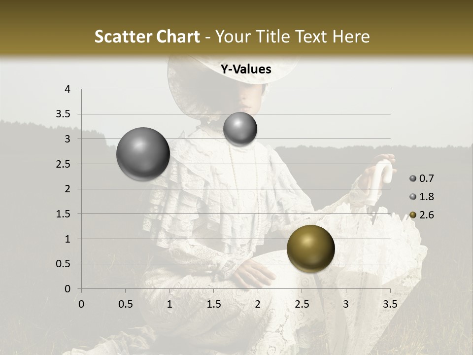 Dress Feminine Retro PowerPoint Template