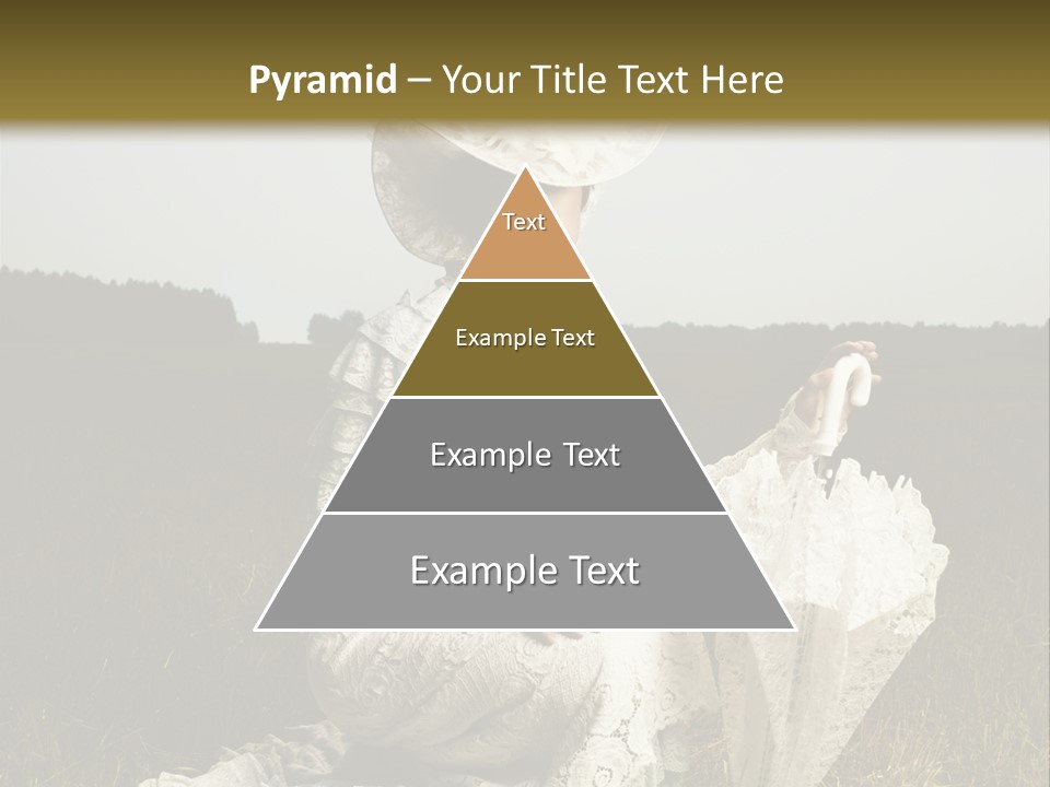 Dress Feminine Retro PowerPoint Template