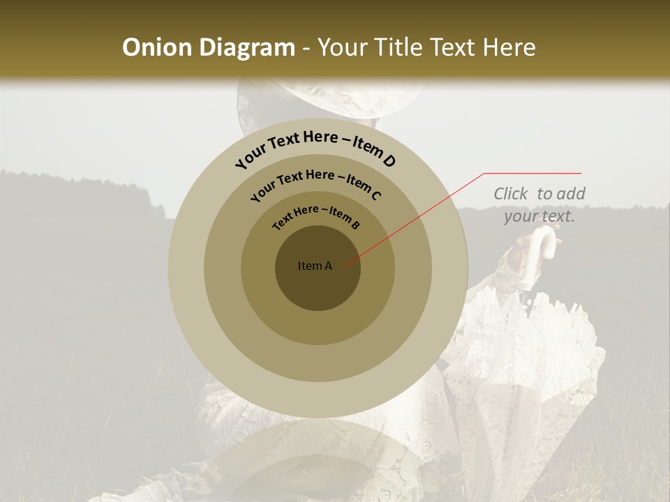 Dress Feminine Retro PowerPoint Template