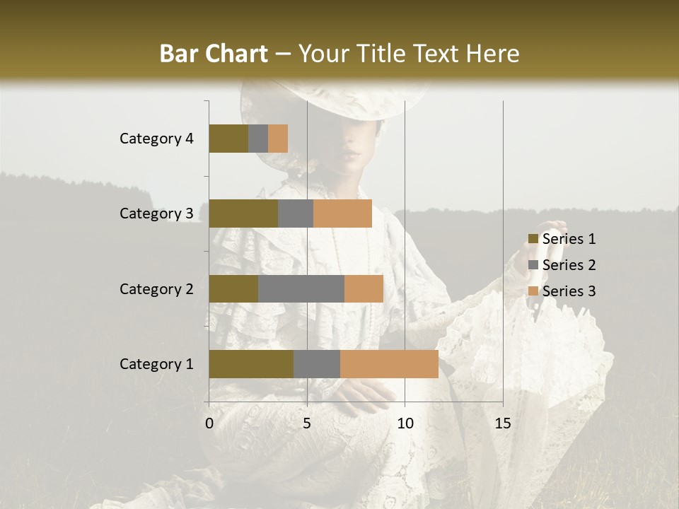 Dress Feminine Retro PowerPoint Template