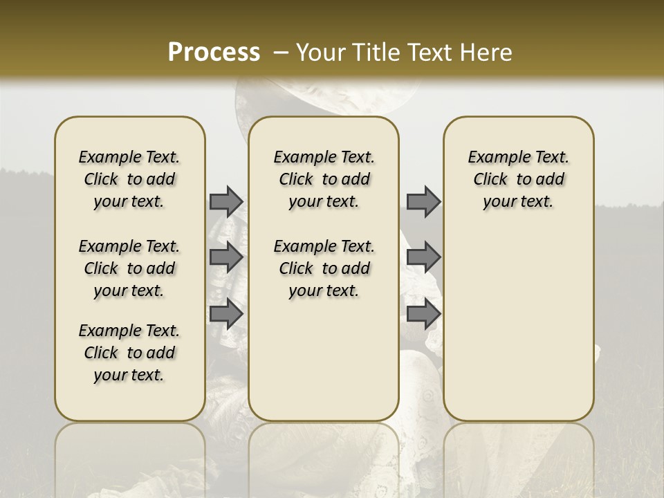Dress Feminine Retro PowerPoint Template