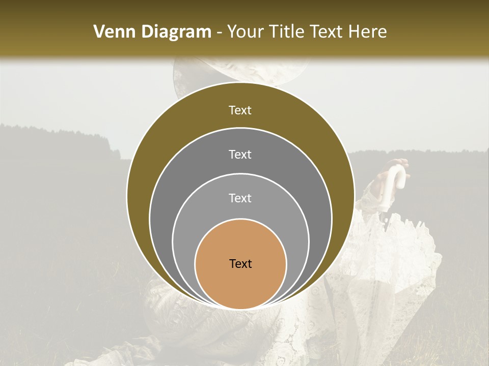 Dress Feminine Retro PowerPoint Template