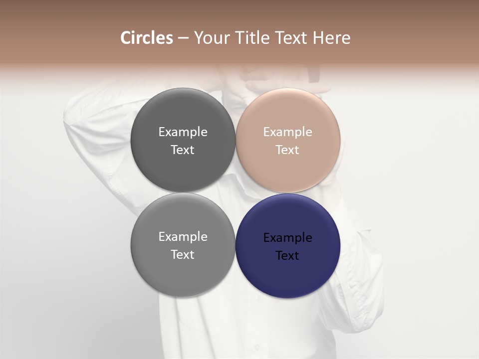 Finger Person Nature PowerPoint Template