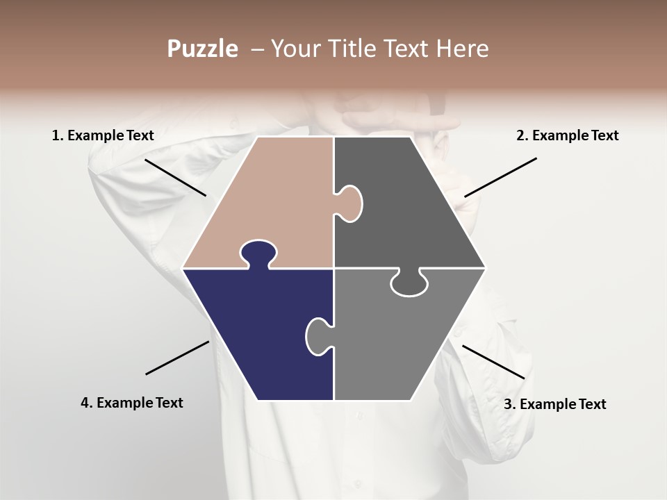 Finger Person Nature PowerPoint Template