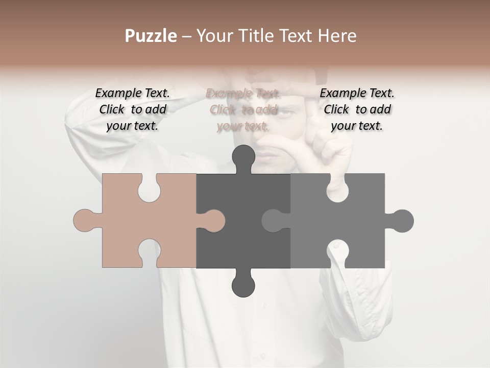 Finger Person Nature PowerPoint Template