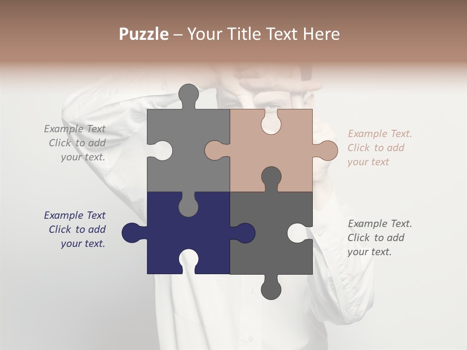 Finger Person Nature PowerPoint Template