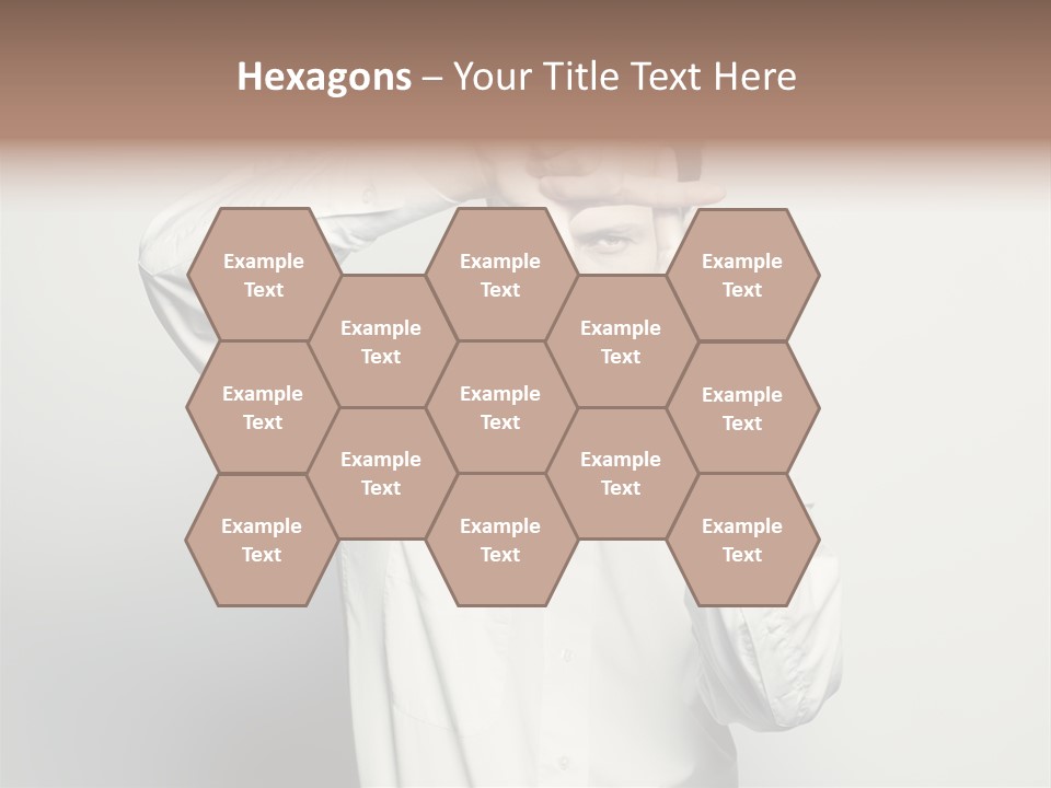 Finger Person Nature PowerPoint Template