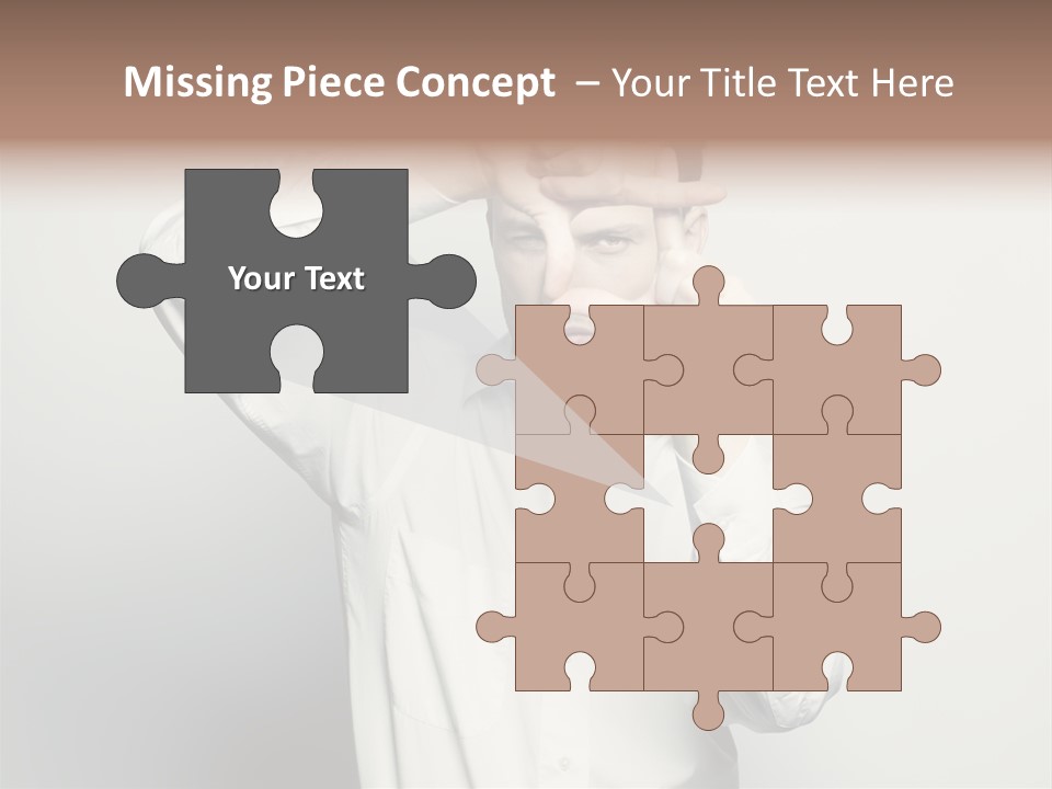 Finger Person Nature PowerPoint Template