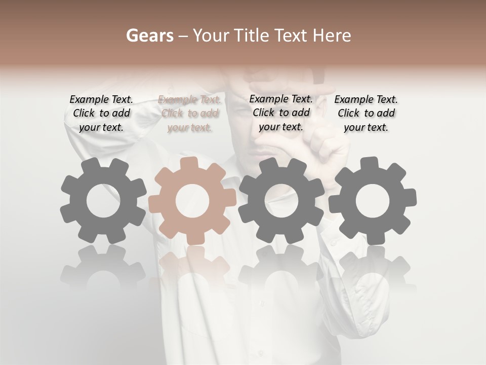 Finger Person Nature PowerPoint Template